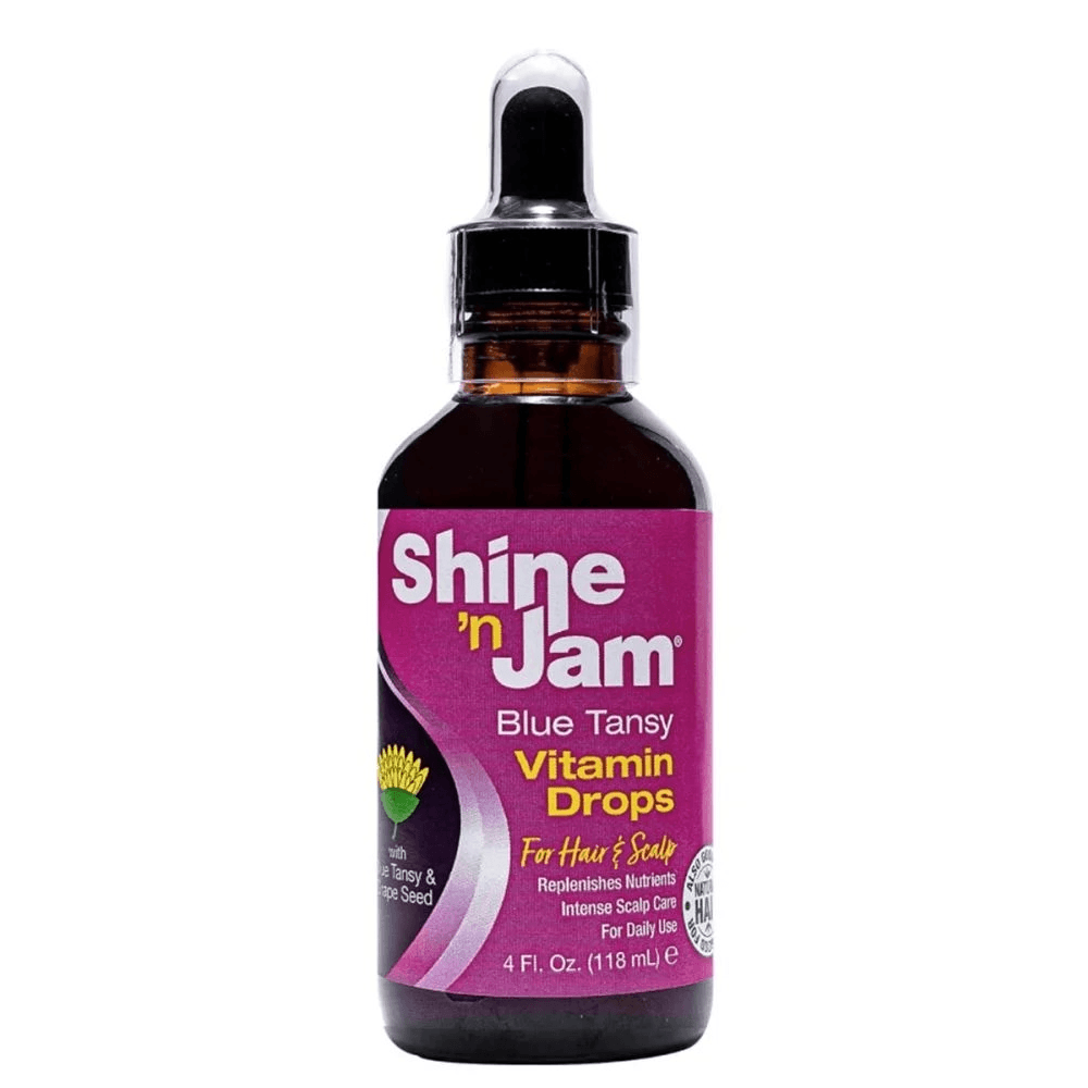 Shine 'n Jam Blue Tansy Vitamin Drops 4oz-Hair Oil-Aladin Beauty