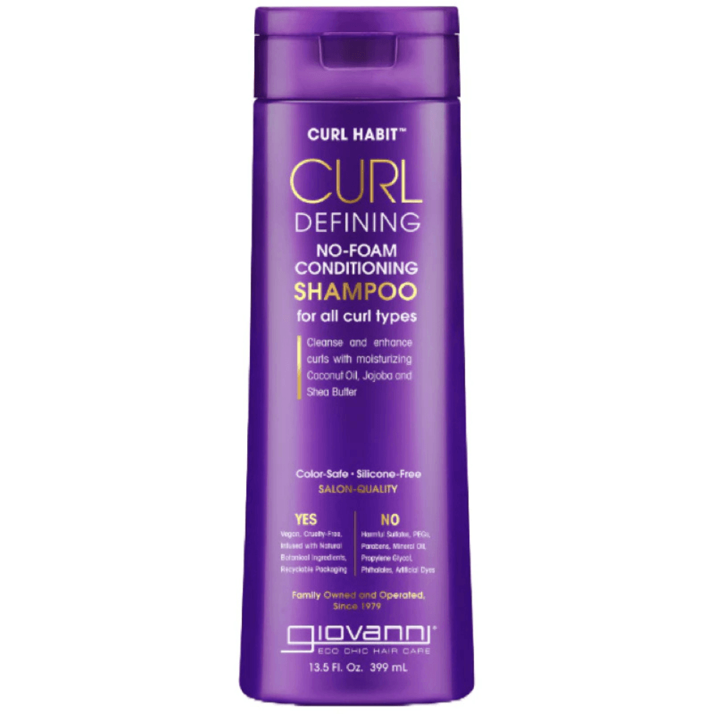 Giovanni Curl Habit Curl Defining No-Foam Conditioning Shampoo 400ml-Gentle Shampoo-Aladin Beauty
