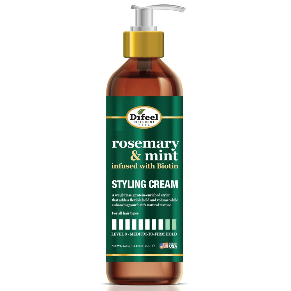 Difeel Rosemary & Mint Styling Cream 12oz-All-Aladin Beauty