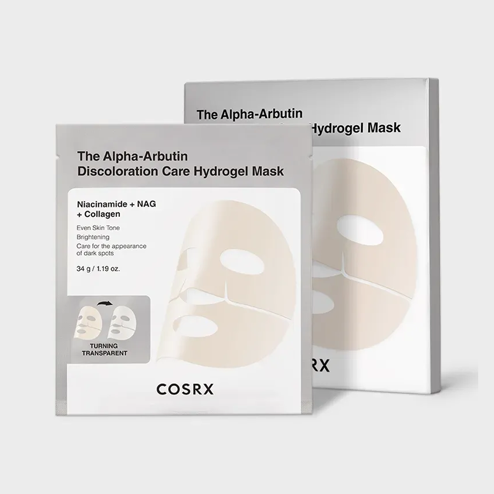 Cosrx Arbutin Discoloration Hydrogel Mask | 3-Pack