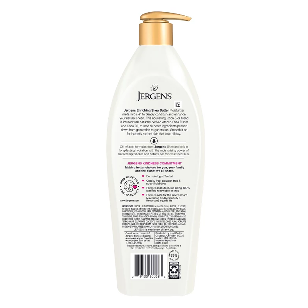 Jergens Shea Butter Deep Conditioning Moisturizer Lotion 495 ml-Body Lotion-Aladin Beauty