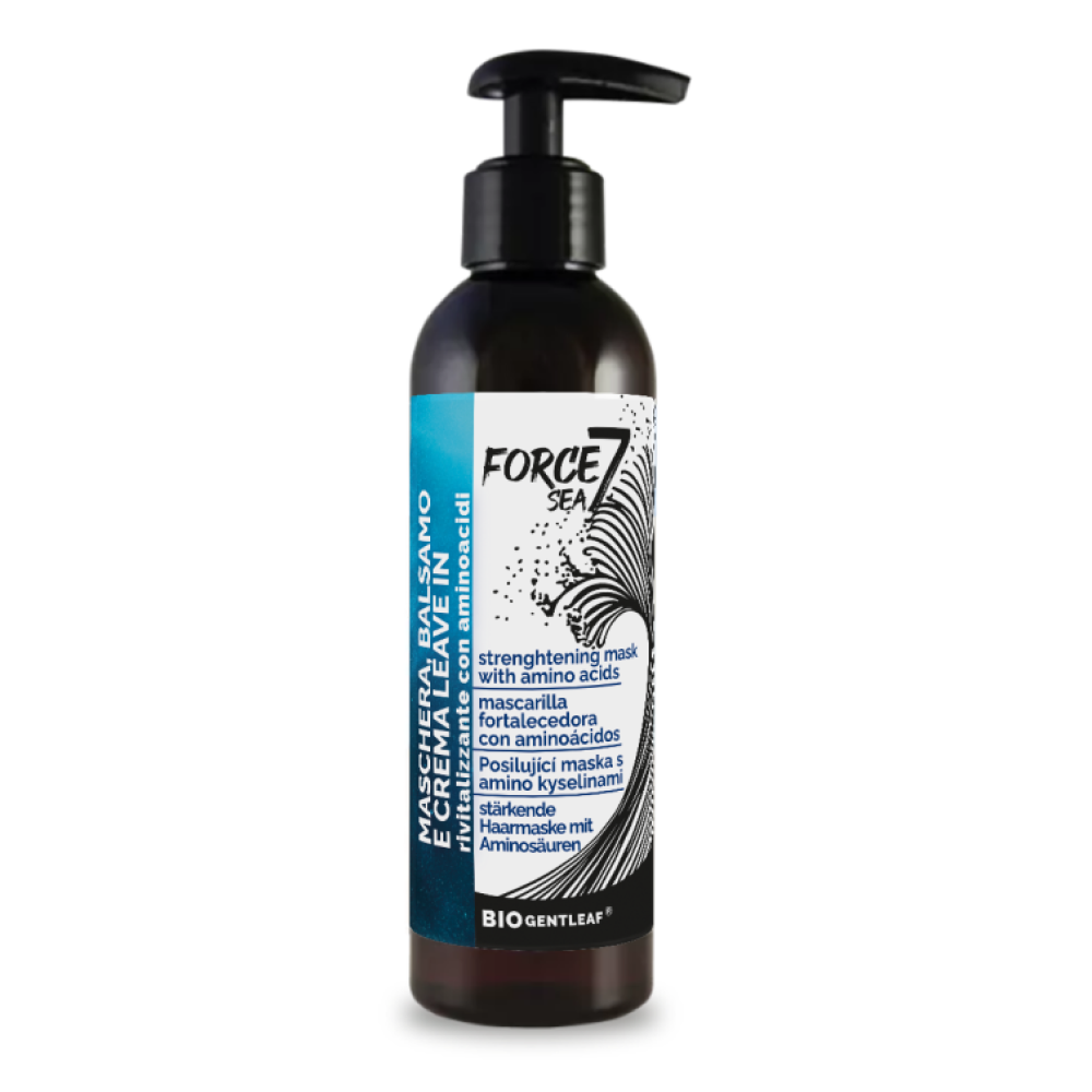 Bio Gentleaf Force 7 Sea Mask, Conditioner, Leave-in Cream 200ml-Leave-in-Aladin Beauty