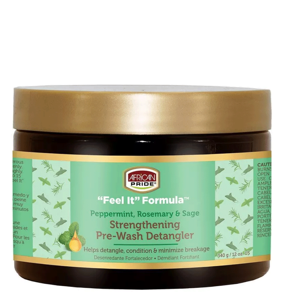 African Pride Peppermint & Rosemary Detangler 12oz