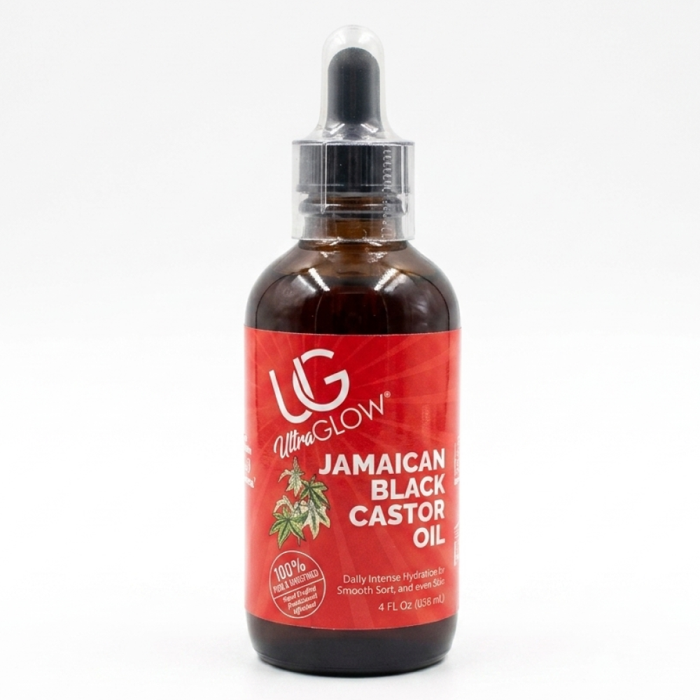Ultra Glow Black Castor Oil 4oz-All-Aladin Beauty