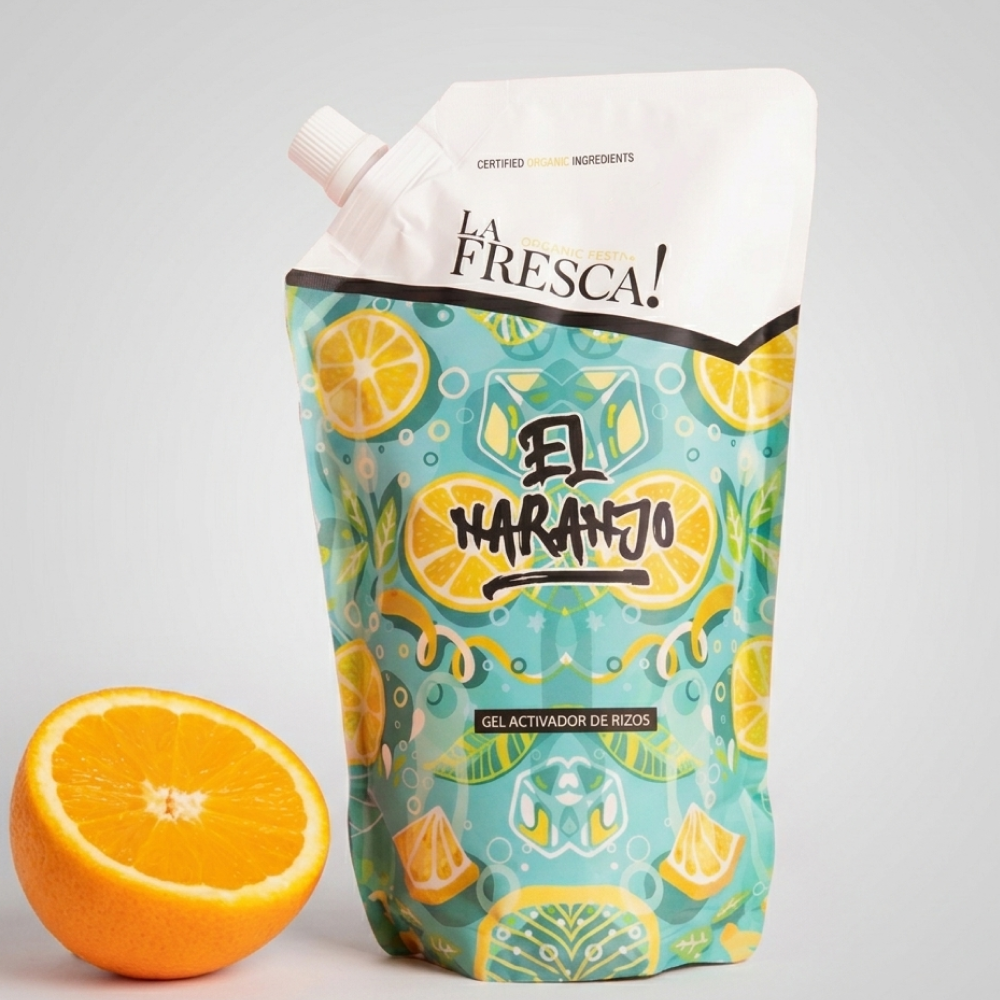 La Fresca El Naranjo Eco Curl Gel with Orange Scent