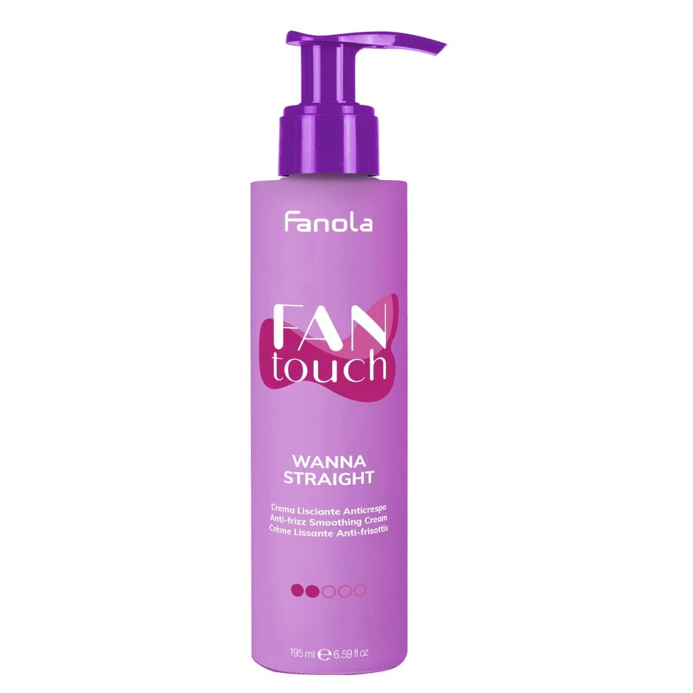 Fanola Anti-Frizz Straightening Cream Wanna Straight Fantouch 195ml