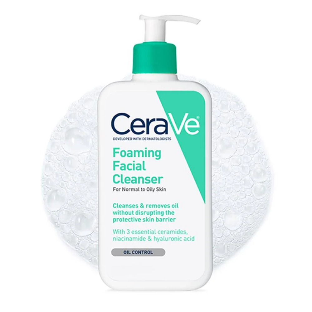 Cerave Foaming Cleanser For Normal To Oily Skin 473ml