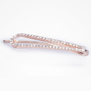 Bifull Horquillas Decoradas Diamonds Drop Copper