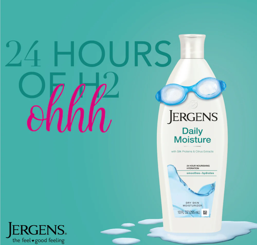 Jergens Daily Moisture Dry Skin Moisturizer Lotion 621ml-Body Lotion-Aladin Beauty