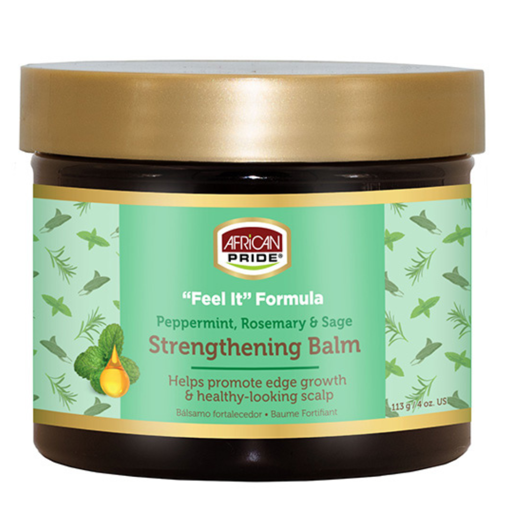 African Pride Peppermint & Rosemary Strengthening Balm 113g