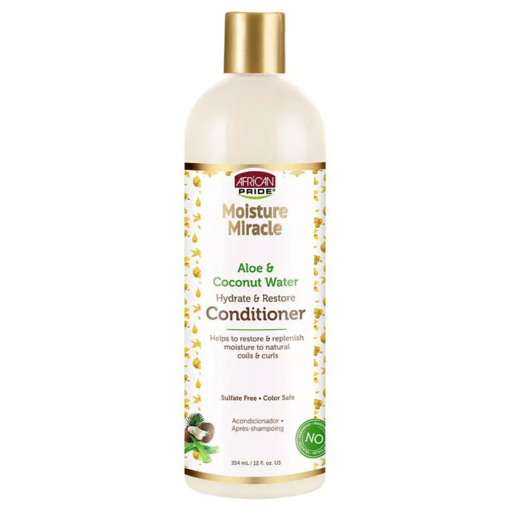 African Pride Moisture Miracle Aloe Conditioner 12oz-All-Aladin Beauty