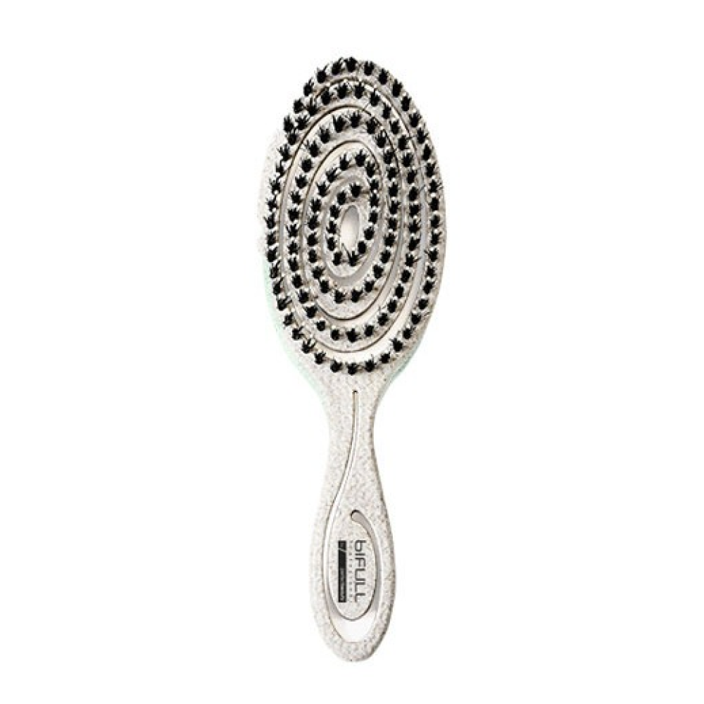 Bifull Bio Oval Pastel Brush 100% Biodegradable Wheat Fiber