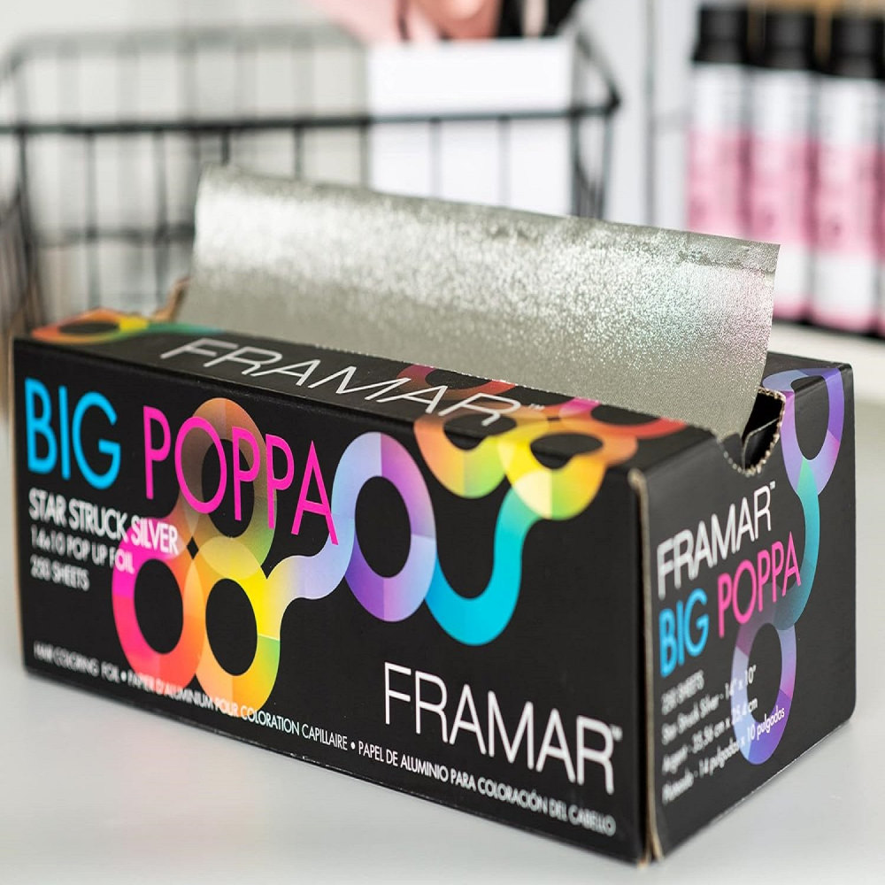 Framar 10x14 Big Poppa Star Struck Silver Foil 250 Sheets