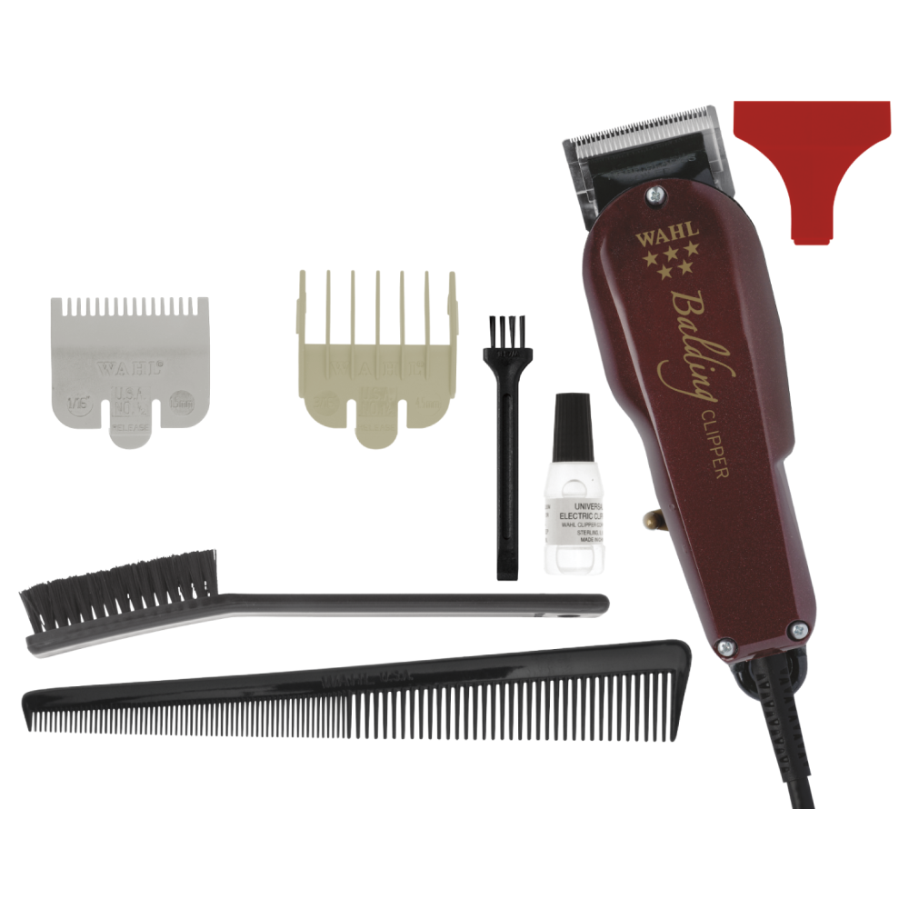 Wahl 5 Star Balding Hair Clipper – Red