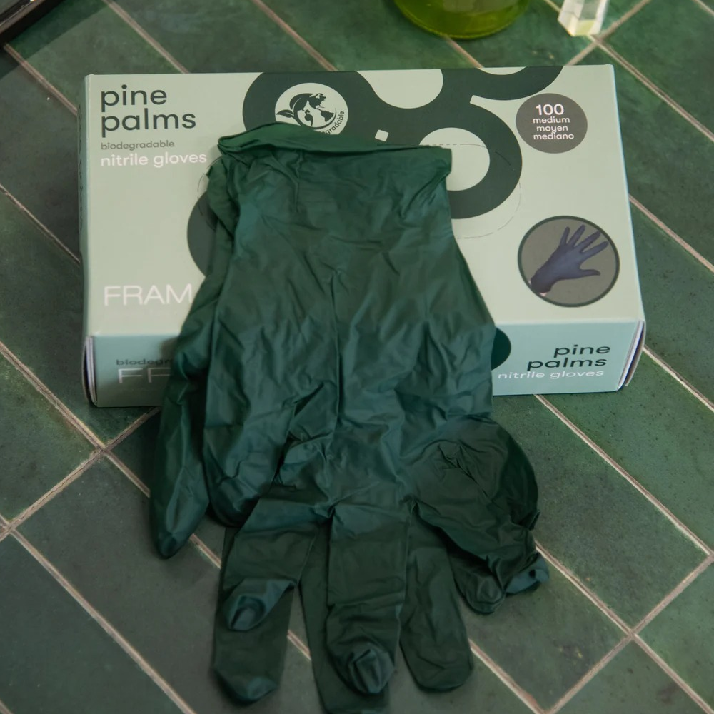 Framar Pine Palms Nitrile Gloves 100 Pieces
