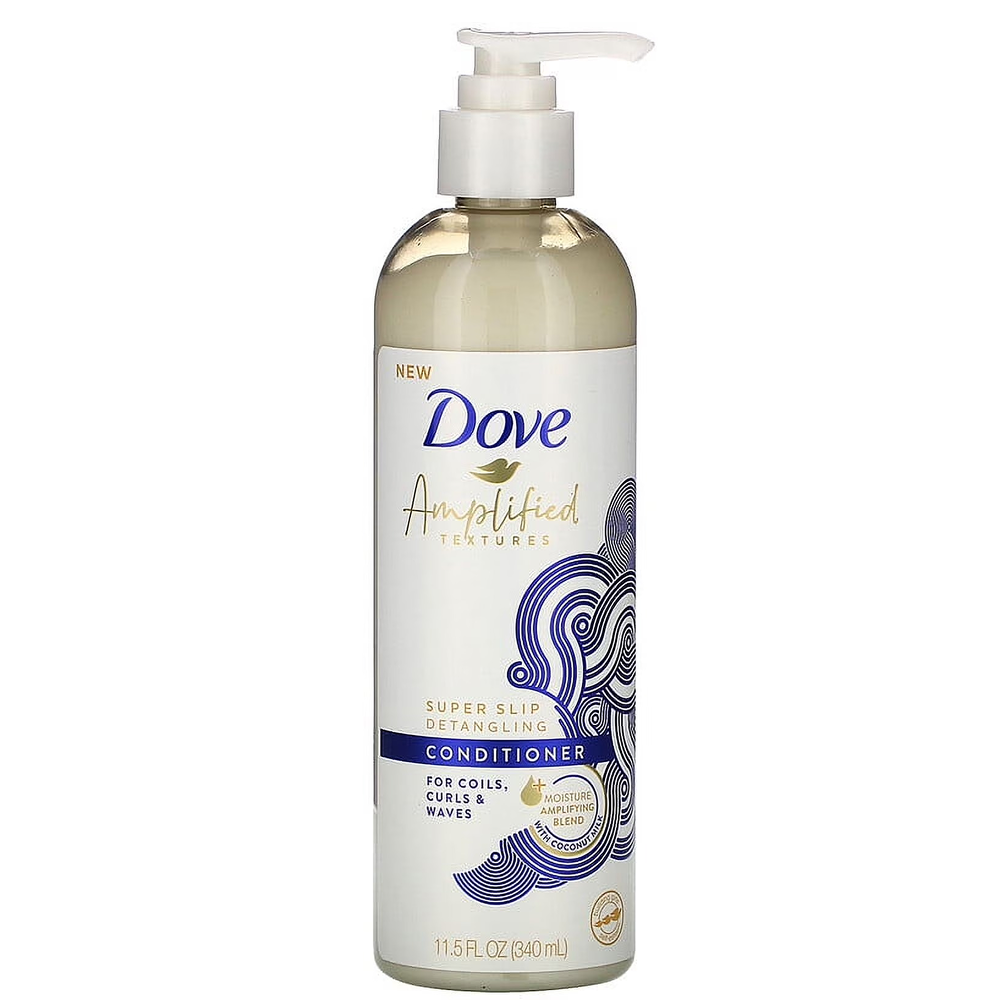 Dove Amplified Textures Detangling Conditioner 340ml-All-Aladin Beauty