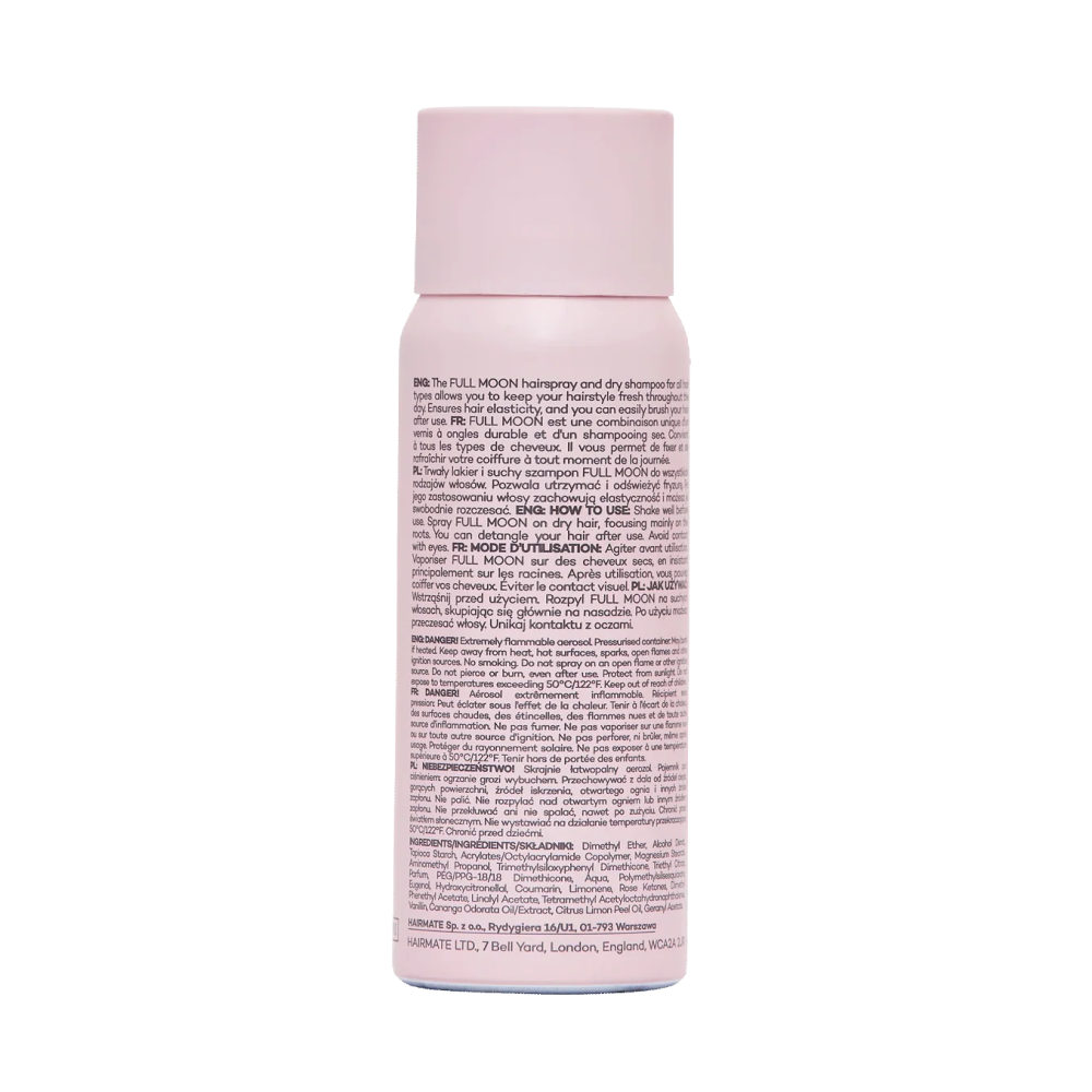 Hairmate Full Moon Hairspray With Dry Shampoo 250 ml