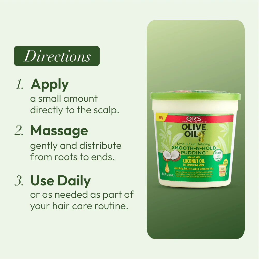 Ors Olive Oil Smooth-n-Hold Pudding 13oz-All-Aladin Beauty