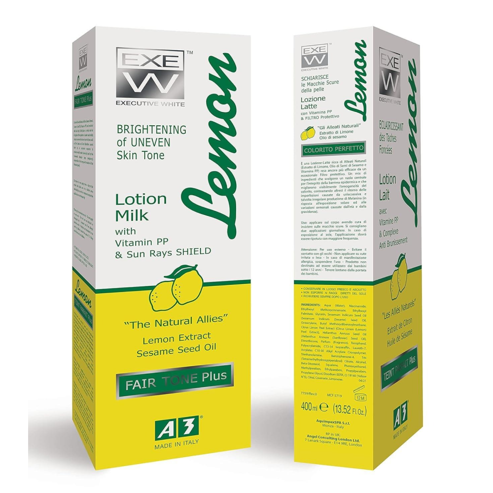 A3 Lemon Lotion Milk 400ml-All-Aladin Beauty