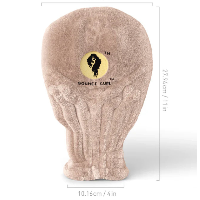 Bounce Curl Hair Drying Mittens