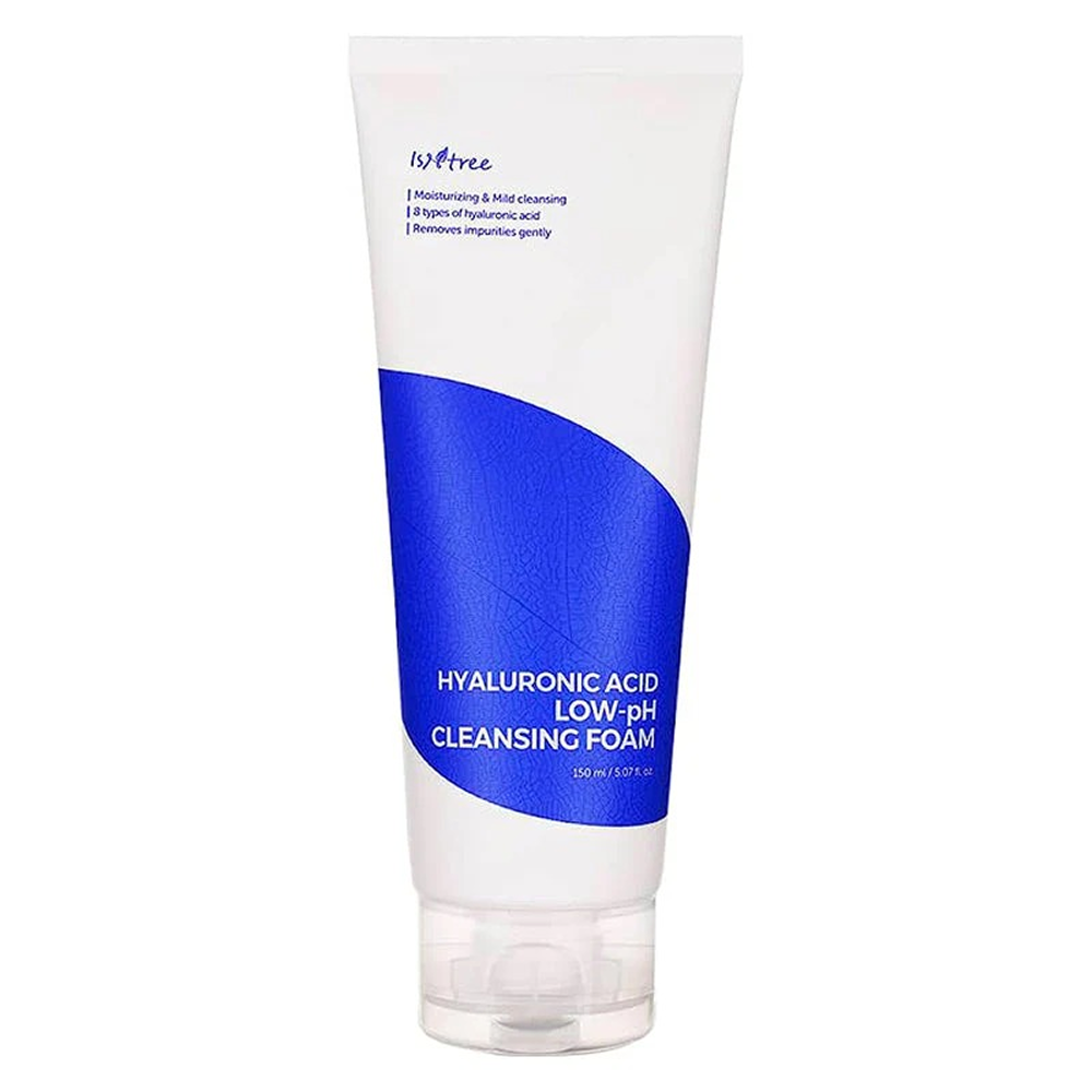 Isntree Hyaluronic Acid Low-pH Cleansing Foam 150ml-Gel Cleanser-Aladin Beauty