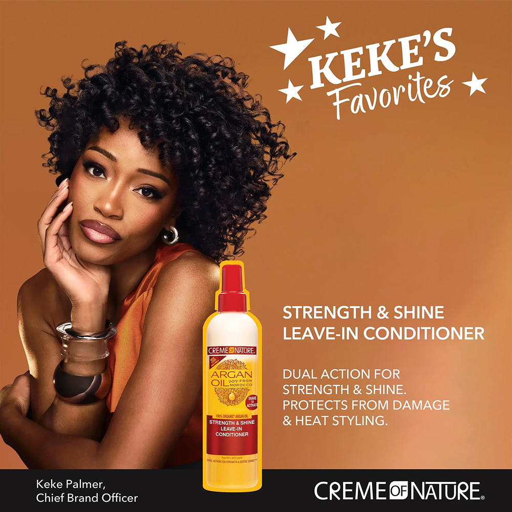 Creme of Nature Argan Oil Shine Leave in Condition 8.45 oz