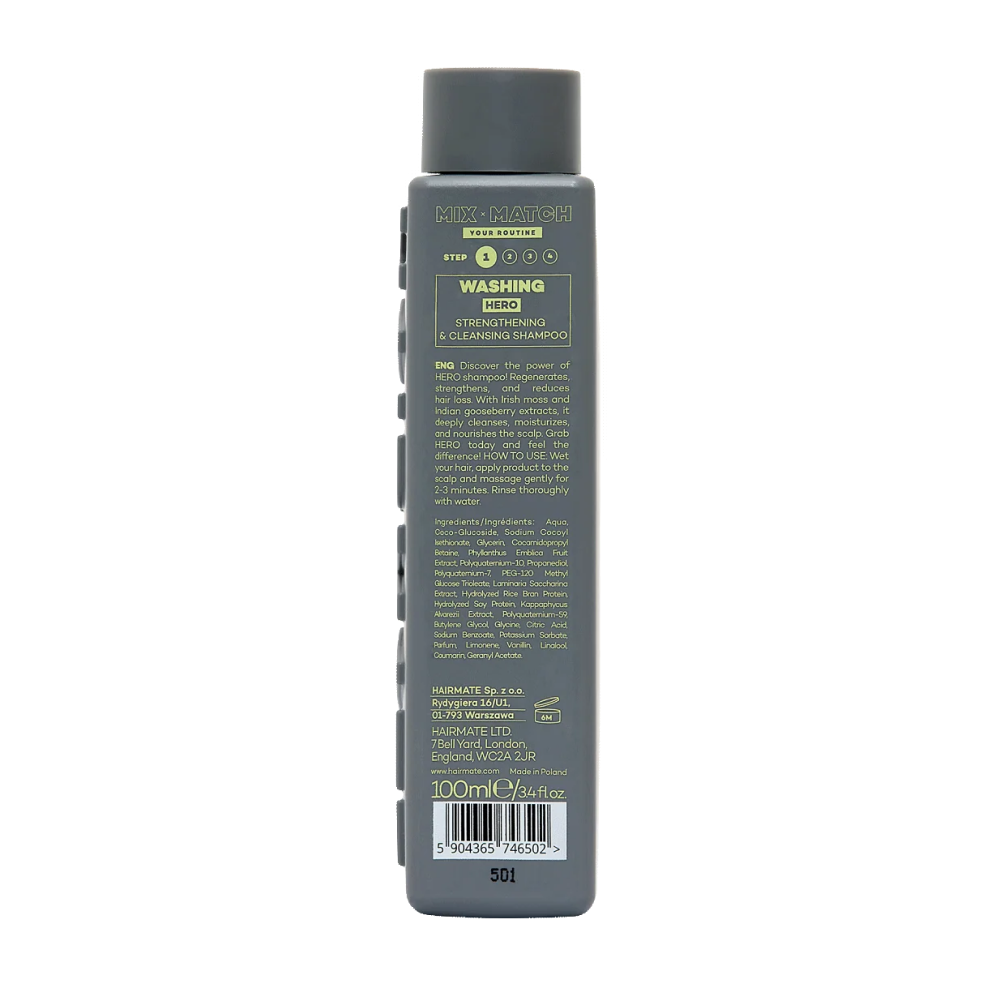 Hairmate Hero Shampoo-Strengthening Shampoo-Aladin Beauty