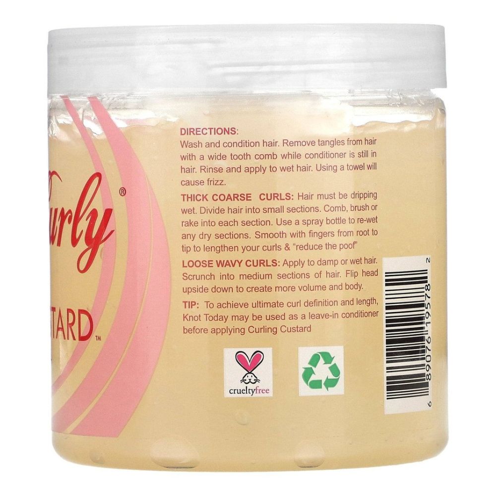 Kinky Curly Gel Curling Custard