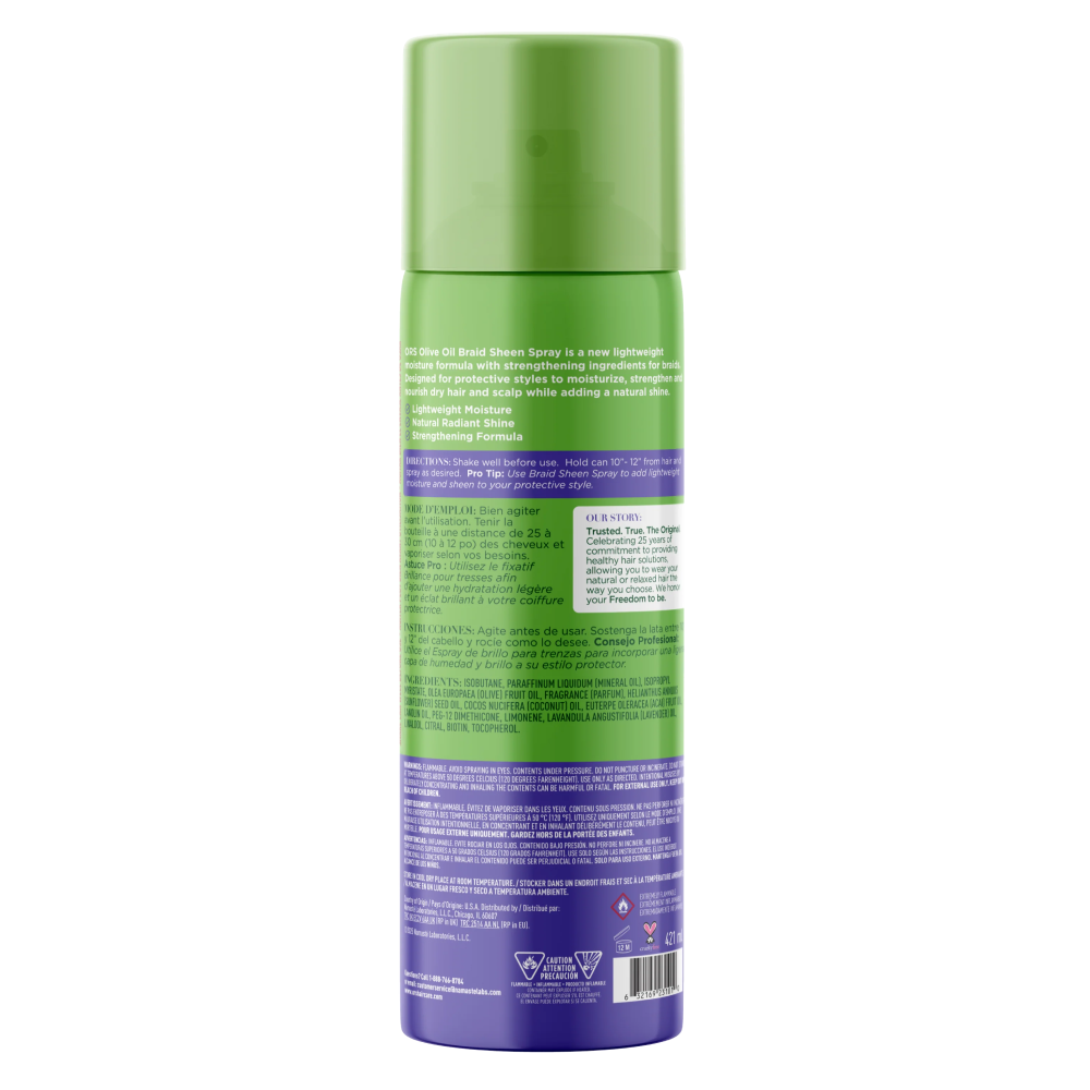Ors Olive Oil Braid Sheen Spray 10oz-All-Aladin Beauty