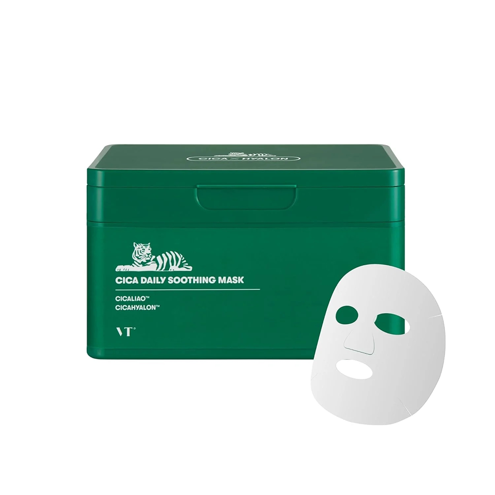 Vt Cosmetics Cica Daily Soothing Mask - 30 Sheets