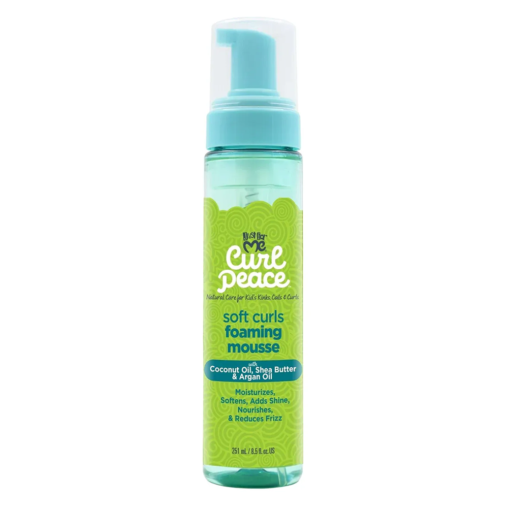 Just For Me Curl Peace Soft Curls Mousse 8.5oz-Styling Mousse-Aladin Beauty