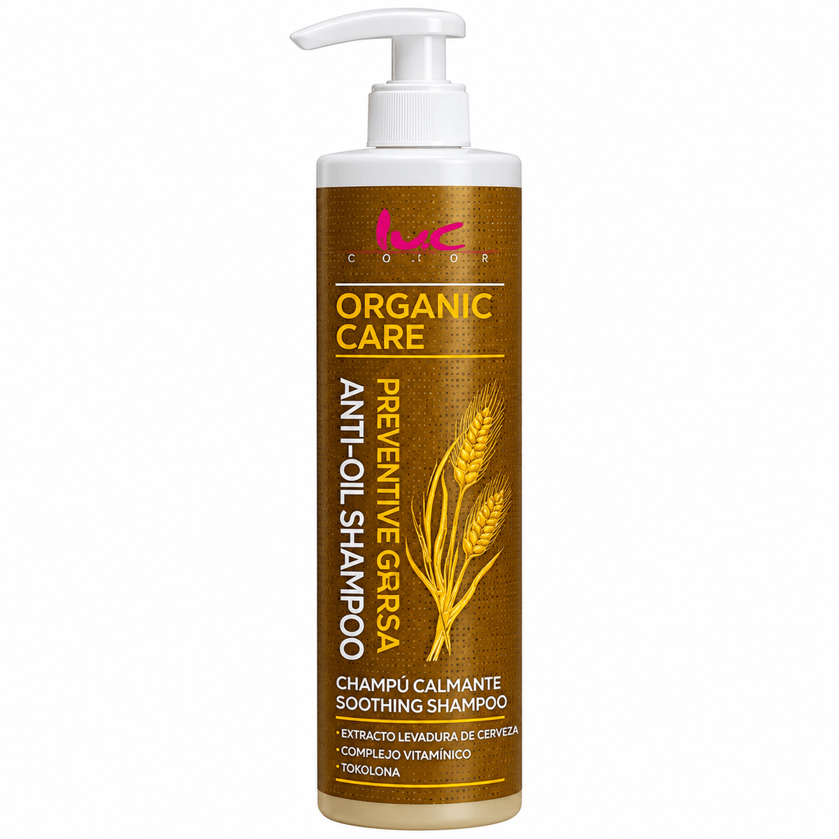 Luc Color Organic Anti-Grease Shampoo 500ml