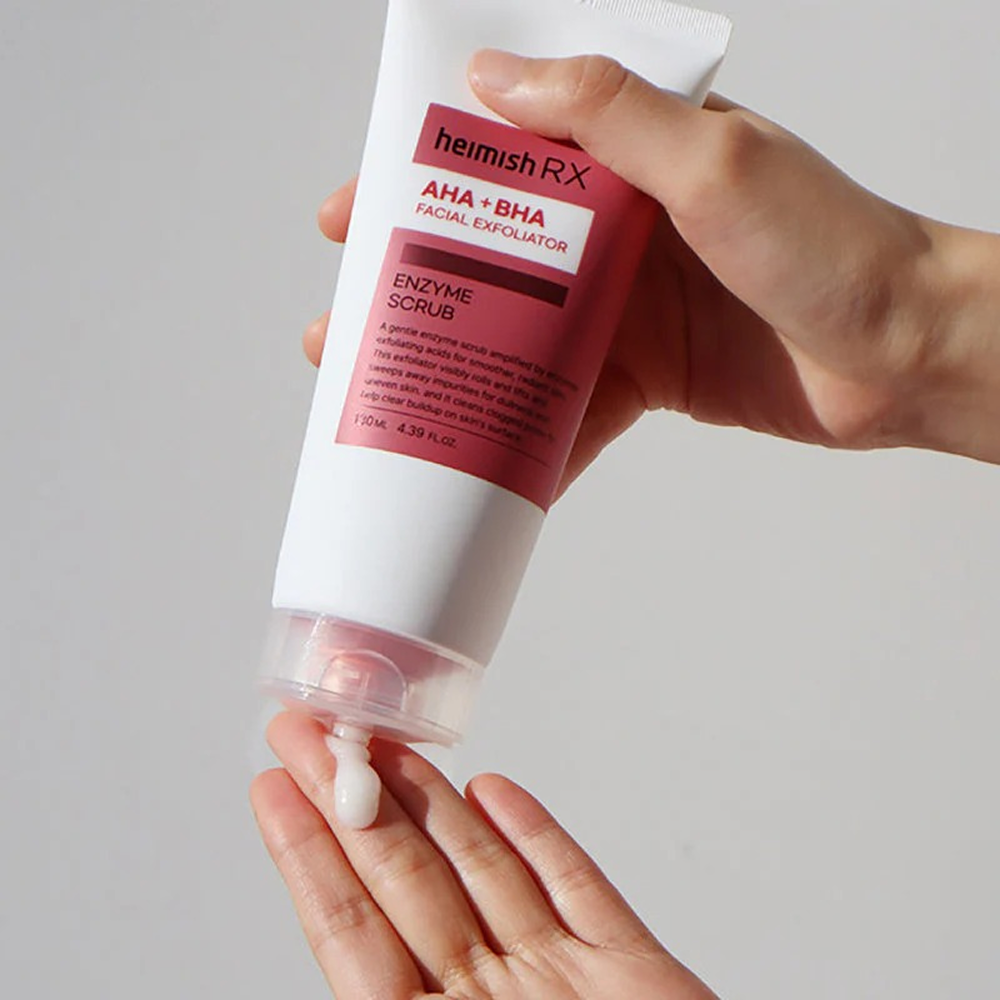 Heimish RX AHA BHA Enzyme Scrub 130ml-Exfoliator-Aladin Beauty