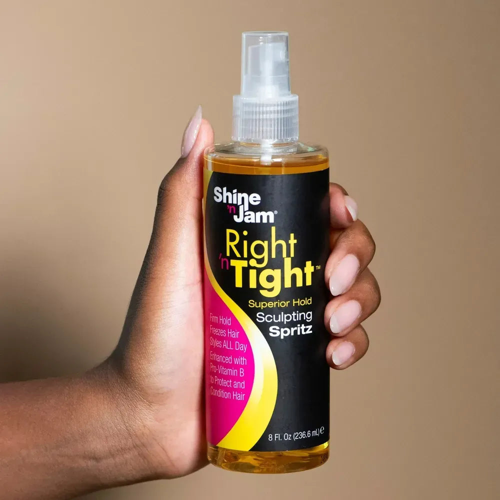 Shine 'n Jam Right 'n Tight Superior Hold Sculpting Spritz 8oz