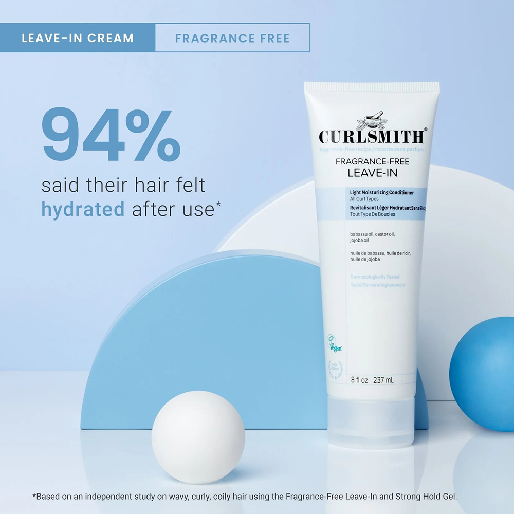 Curlsmith Fragrance-Free Strong Hold Gel 237ml