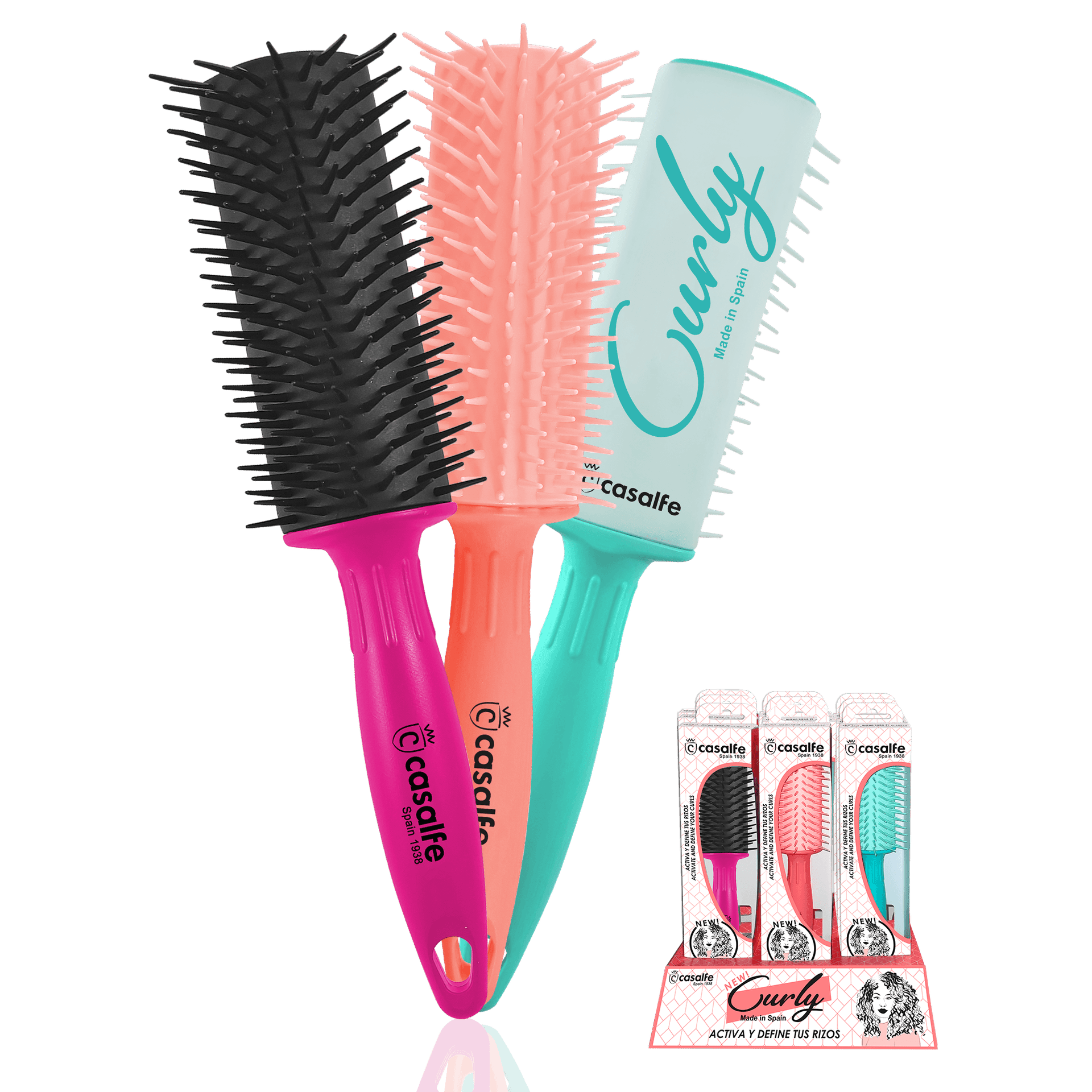 Casalfe Curly Pro Brush. Activates Your Curls