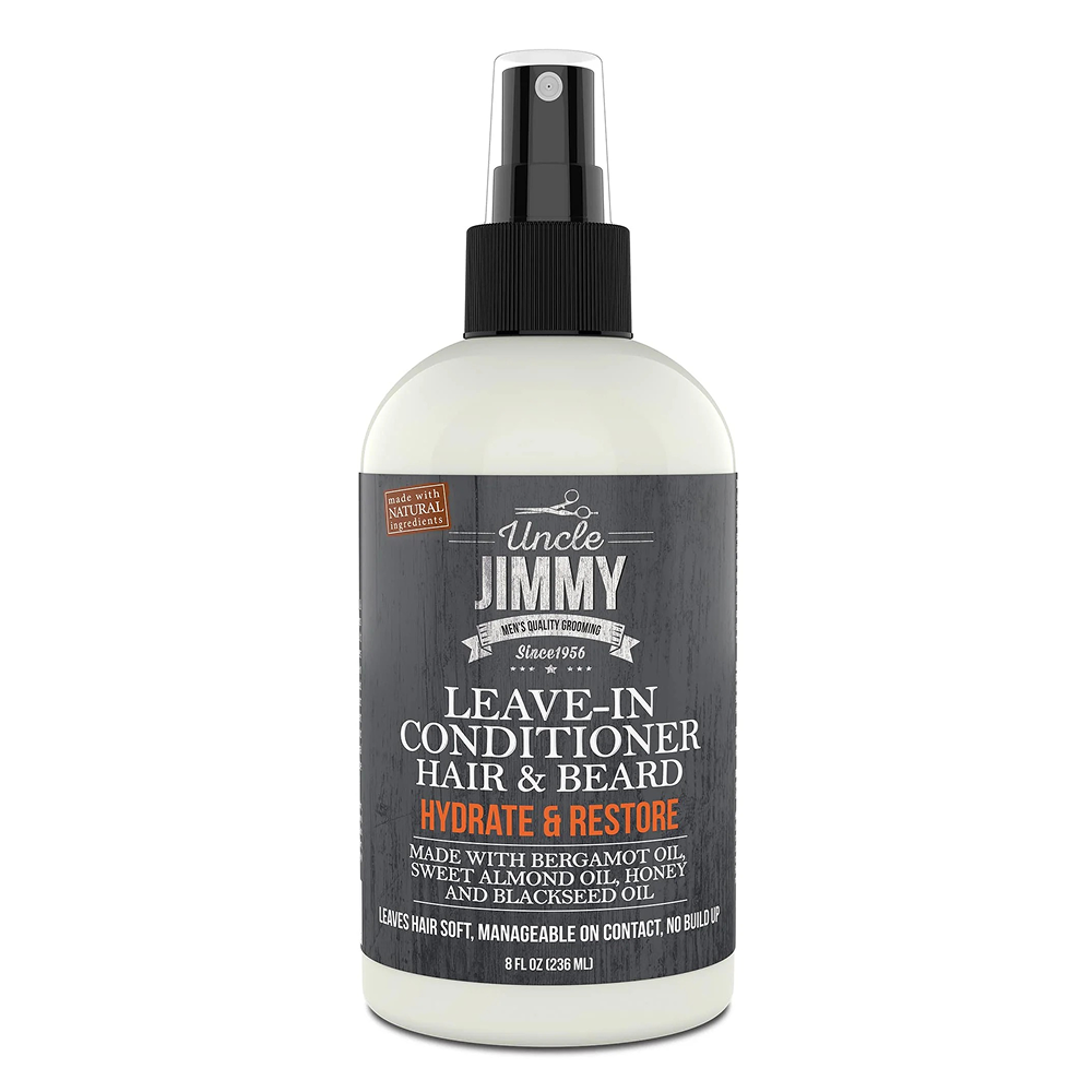 Uncle Jimmy Hair & Beard Leave-in Conditioner 8oz-All-Aladin Beauty