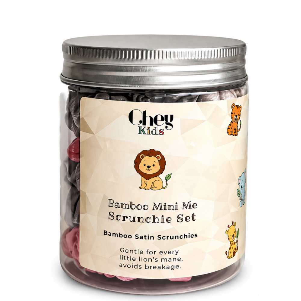 Chey Haircare Kids Bamboo Mini Scrunchie Set-All-Aladin Beauty