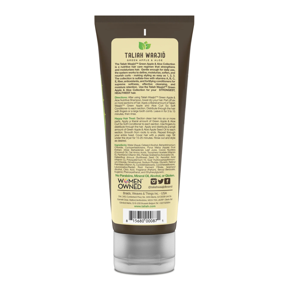 Taliah Waajid Apple & Aloe Curl So Soft Conditioner 10oz-All-Aladin Beauty