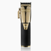 BaBylissPRO SkeletonFX Gold Cordless Beard Trimmer for Men – Black Grip