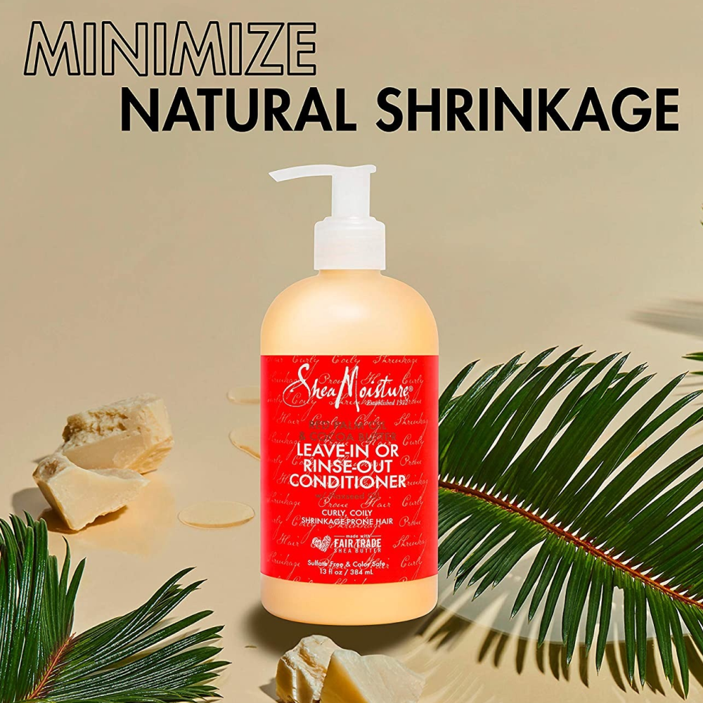Shea Moisture Red Palm Oil & Cocoa Butter Hi-Slip Detangling Shampoo 384ml
