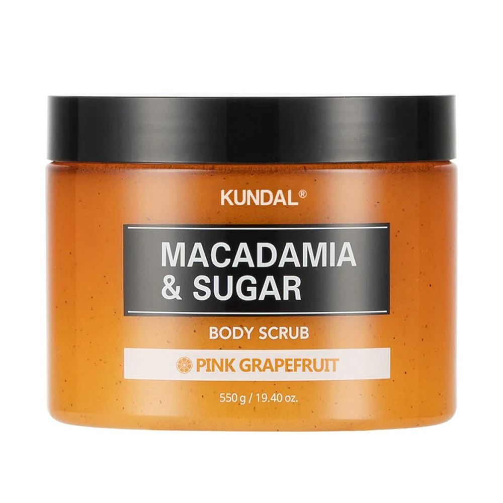 Kundal Macadamia & Sugar Body Scrub 550g-Body Scrub-Aladin Beauty