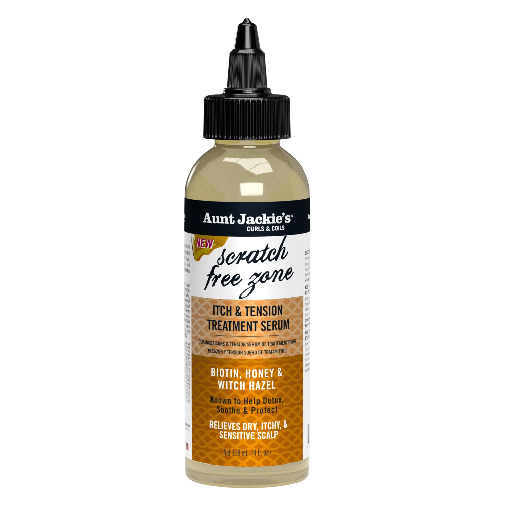 Aunt Jackie's Biotin & Honey Scratch-Free Zone Itch Serum 4oz