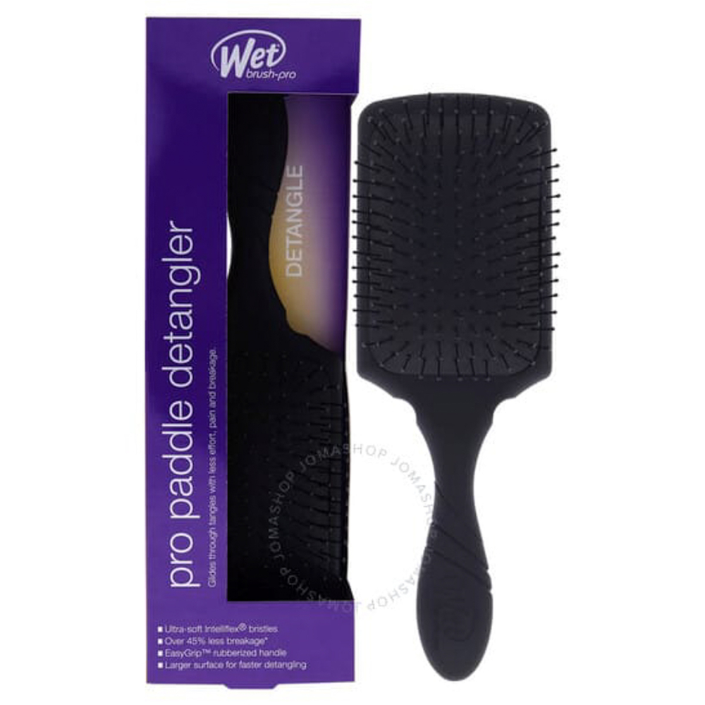 Wet Brush Paddle Detangler Black-All-Aladin Beauty