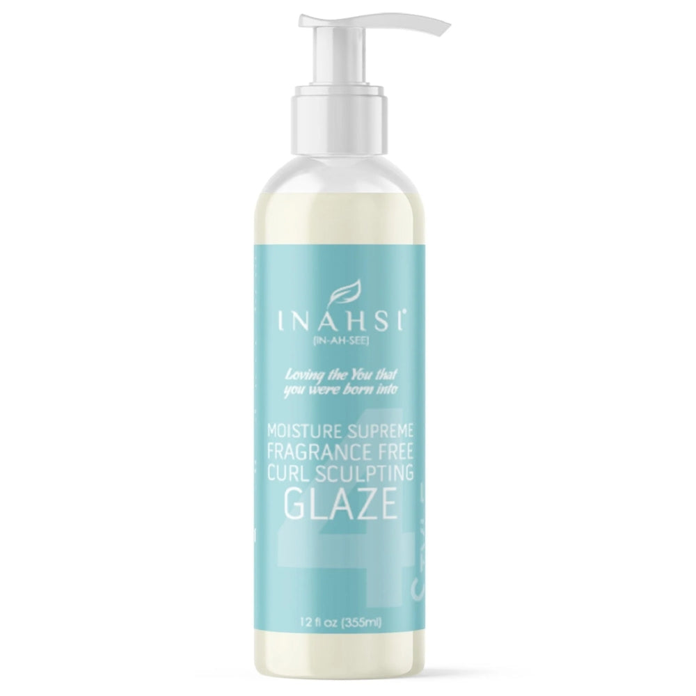 Inahsi Moisture Supreme Curl Sculpting Glaze Fragrance Free 355g