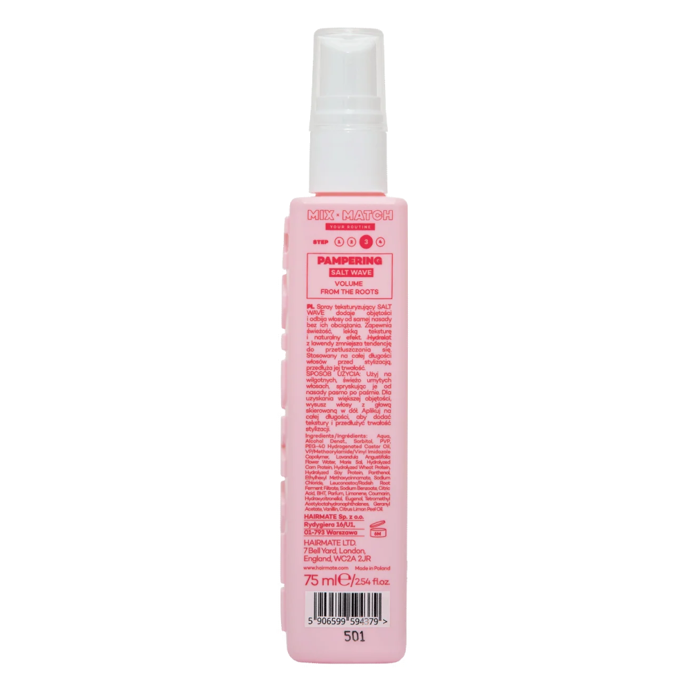 Hairmate Salt Wave Volumizing Hair Spray Mini 75ml-Volumizing Spray-Aladin Beauty