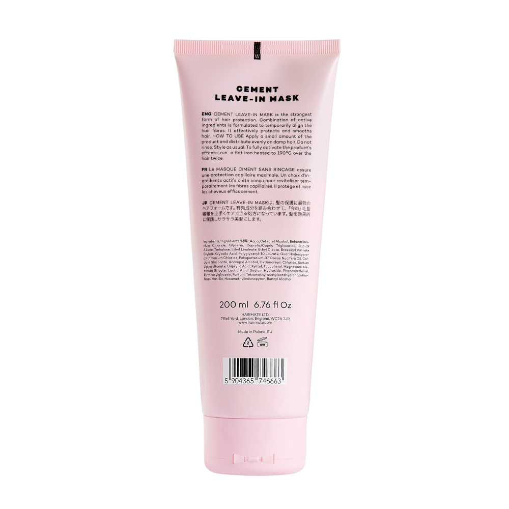 Hairtmate CEMENT Leave-In Intensive repairing thermal mask 200 ml