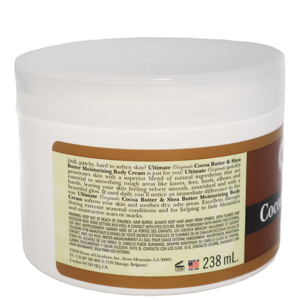 Ultimate Originals Cocoa & Shea Body Cream 8oz