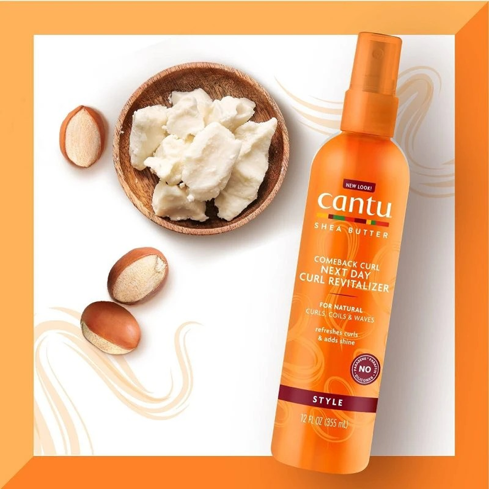 Cantu Natural Come Back Curl Next Day Revitalizer 12oz-All-Aladin Beauty