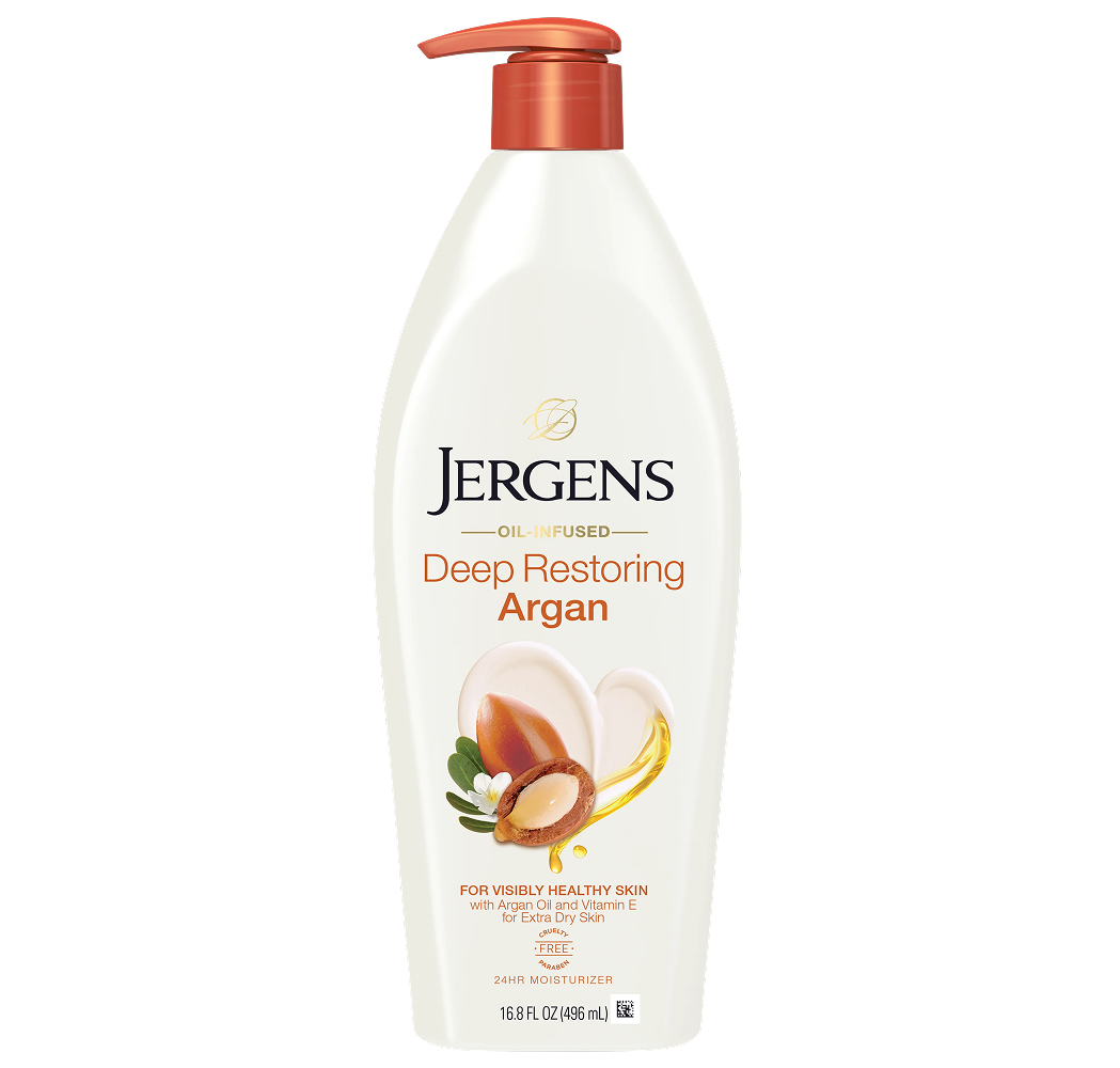 Jergens Deep Restoring Argan Moisturizer Lotion 473ml-Body Lotion-Aladin Beauty